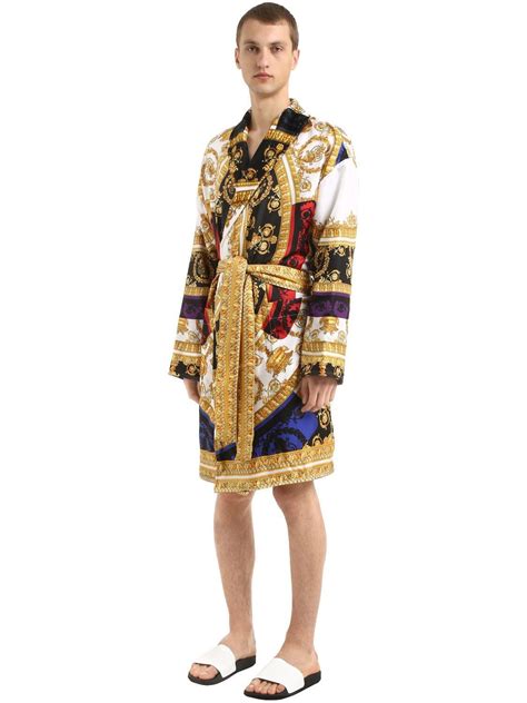 versace men's robe